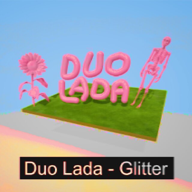 Cover art for album Glitter by Duo Lada