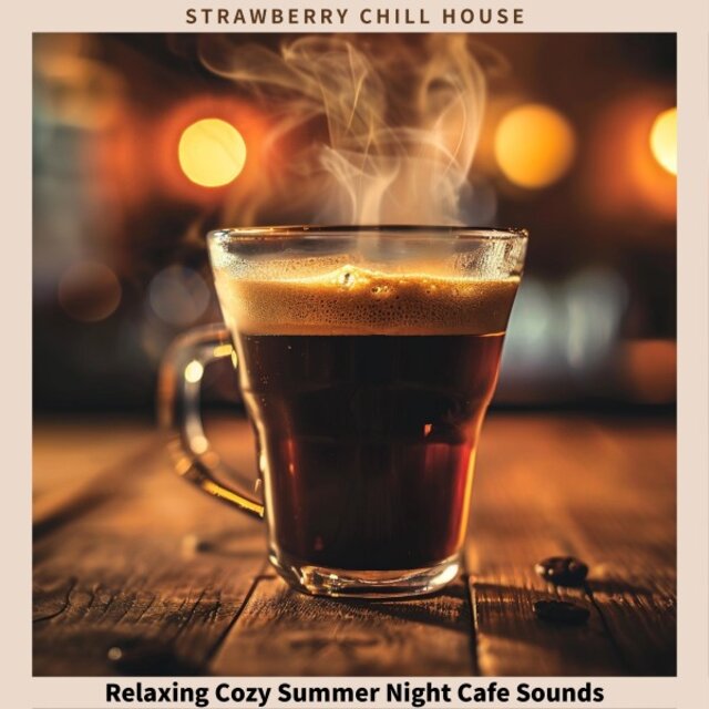 Relaxing Cozy Summer Night Cafe Sounds
