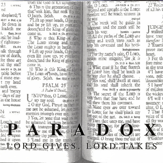 Lord Gives, Lord Takes