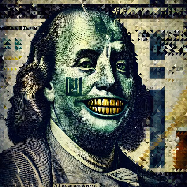 GREEN FACE$