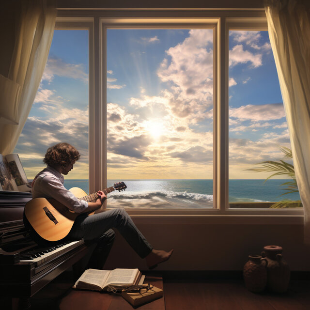 Oceanic Cadence in the Office: Music by the Vast Sea