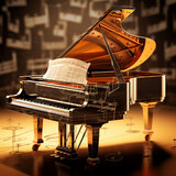 Piano Study Quiet Echo