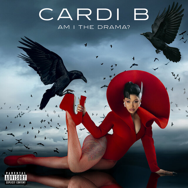 Cover art for album AM I THE DRAMA? by Cardi B