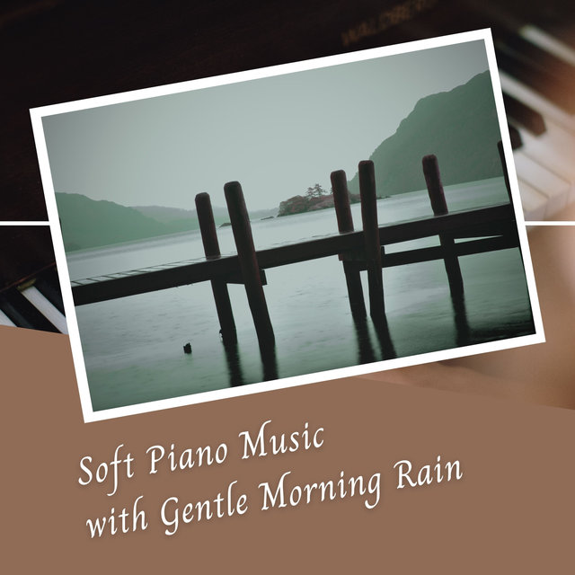 Soft Piano Music with Gentle Morning Rain - 3 Hours