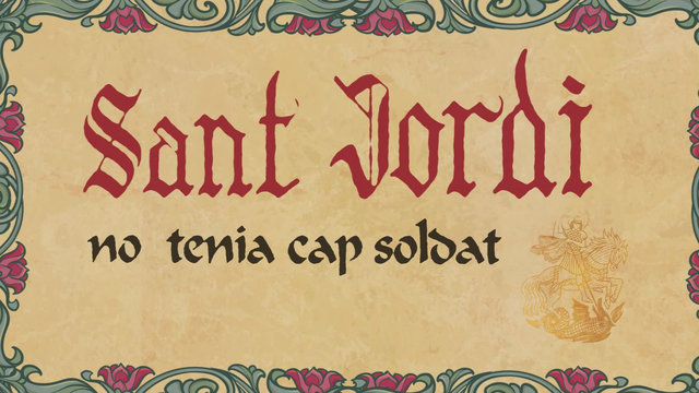 Sant Jordi no tenia cap coldat