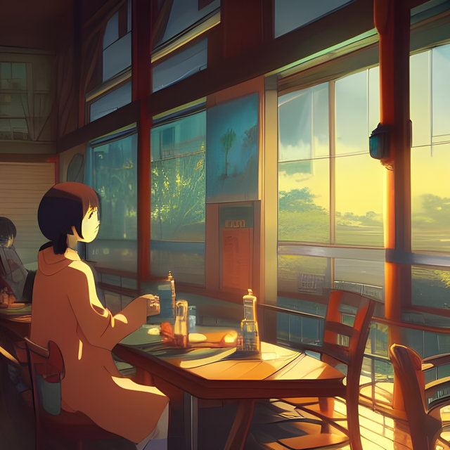 Early Morning Cafe