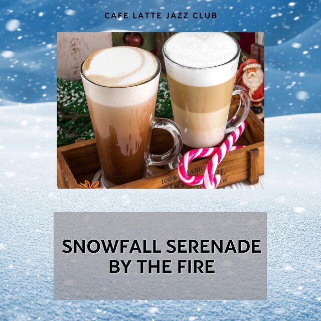 Snowfall Serenade by the Fire