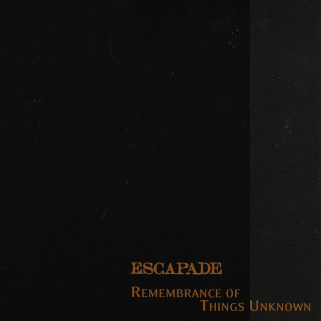 Remembrance Of Things Unknown