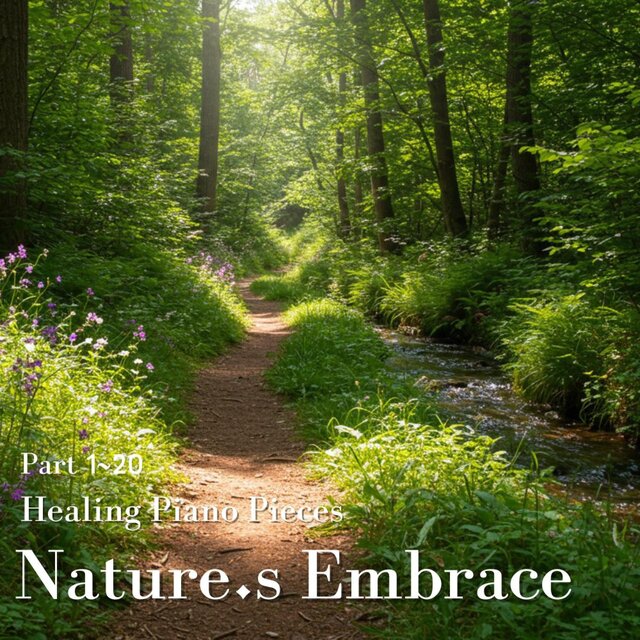 Nature’s Embrace 20 Healing Piano Pieces