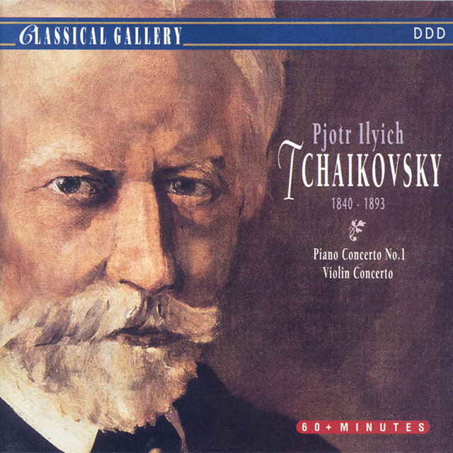 Cover art for album Tchaikovsky: Piano Concerto No. 1, Violin Concerto by Slovak Philharmonic Orchestra