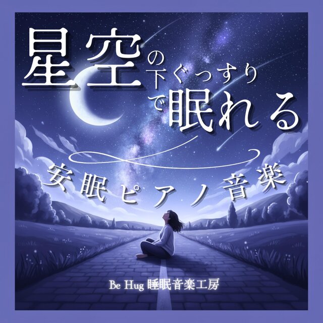 星空の下でぐっすり眠れる安眠ピアノ音楽