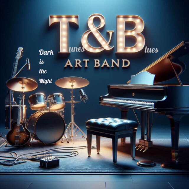 The Tunes & Blues Art Band (Dark Is the Night)