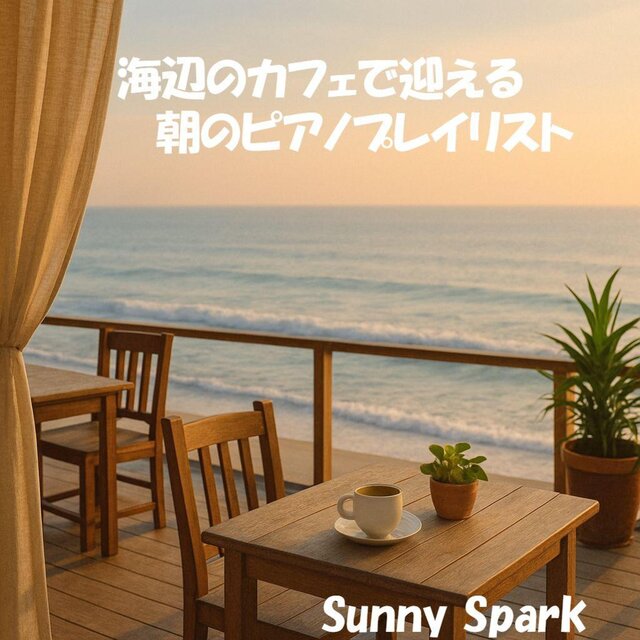 海辺のカフェで迎える朝のピアノプレイリスト