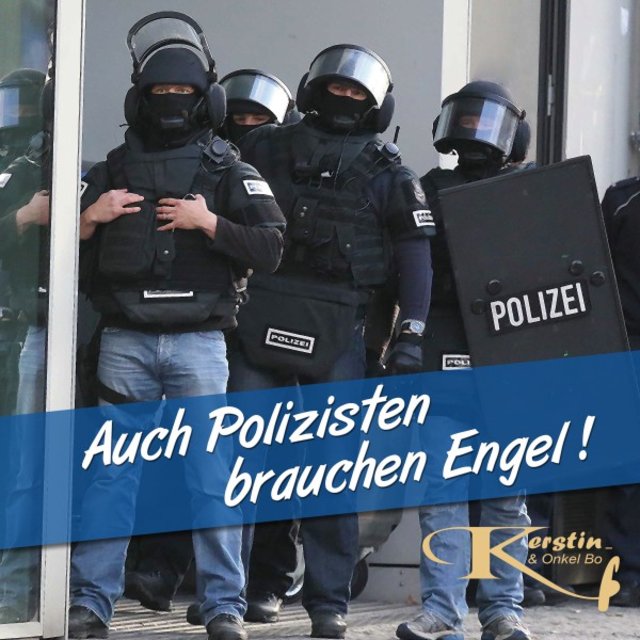 Auch Polizisten brauchen Engel