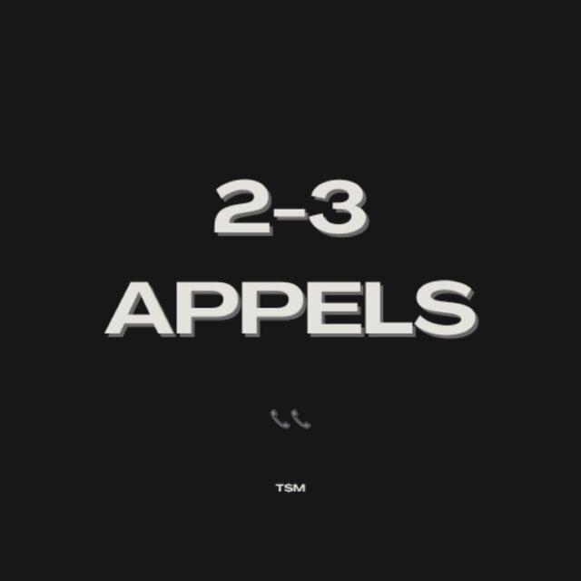 2-3 Appels