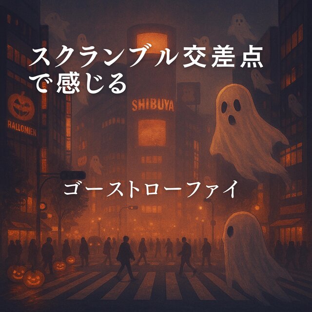スクランブル交差点で感じるゴーストローファイ