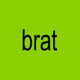 Cover art for album BRAT by Charli xcx