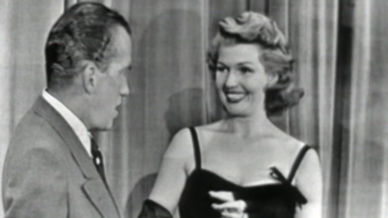 Makes Her Debut Television Appearance To Promote Her Film "Salome" (Live On The Ed Sullivan Show, March 22, 1953)