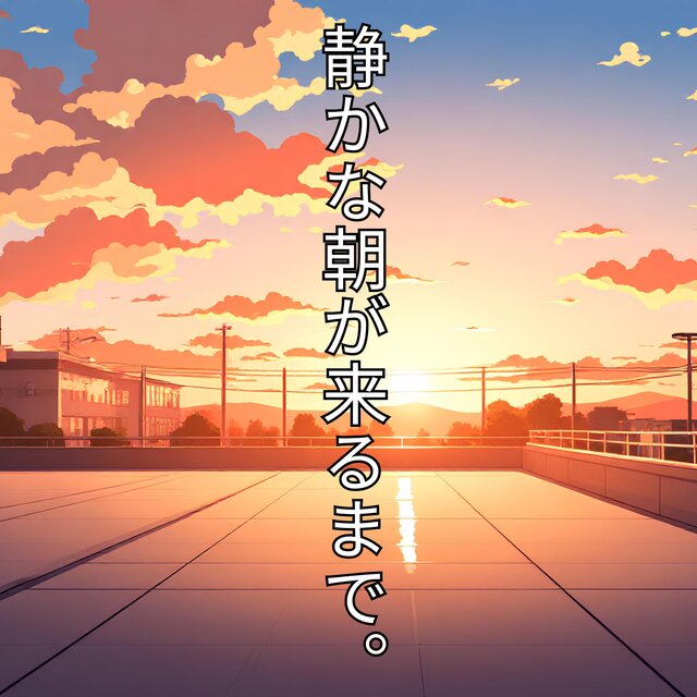 「静かな朝が来るまで。」(Until the Quiet Morning Comes)