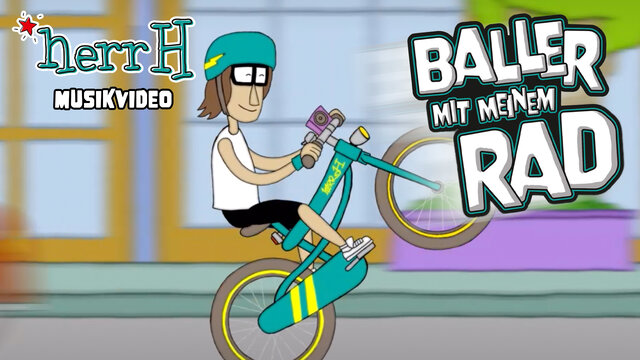 Baller mit meinem Rad (Kinderlieder / Offizielles Musikvideo)