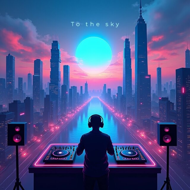 To the sky