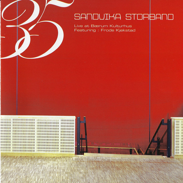 Cover art for album Live at Bærum Kulturhus by Sandvika Storband, Frode Kjekstad