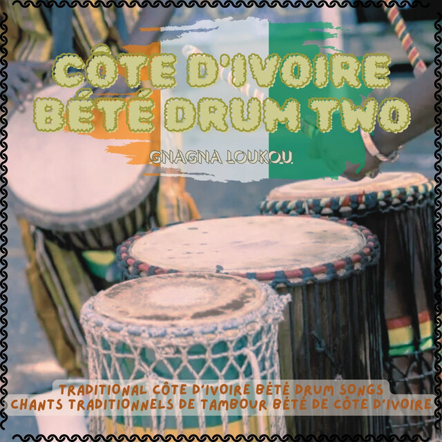 Côte d'Ivoire Bété drum Two