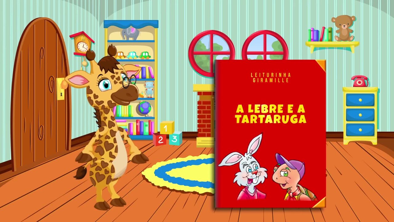 A Lebre e a Tartaruga - Leiturinha da Giramille