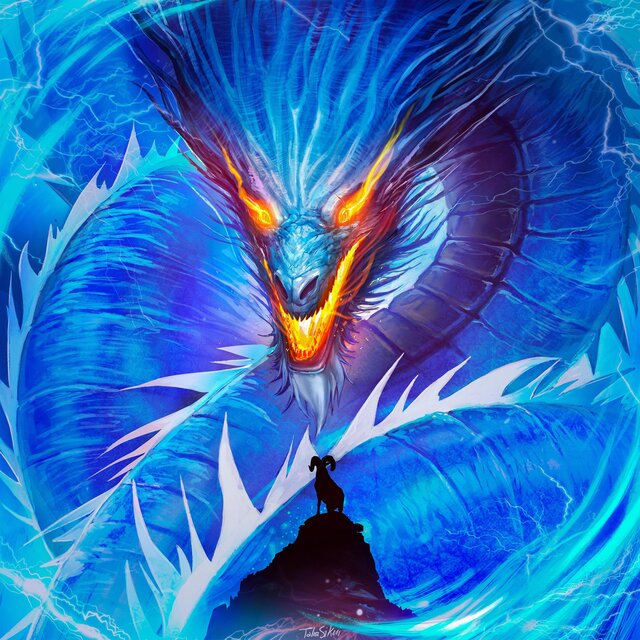 the Blue Dragon