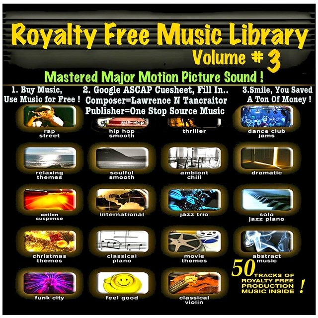 Royalty Free Music Library V3 (50 Songs)