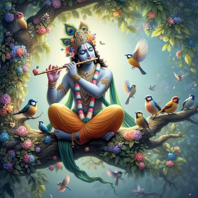 Krishna Morning Flute