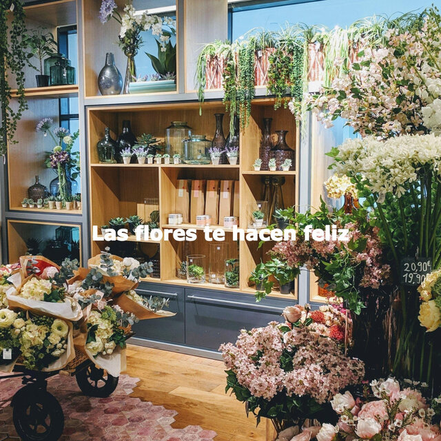 Las flores te hacen feliz