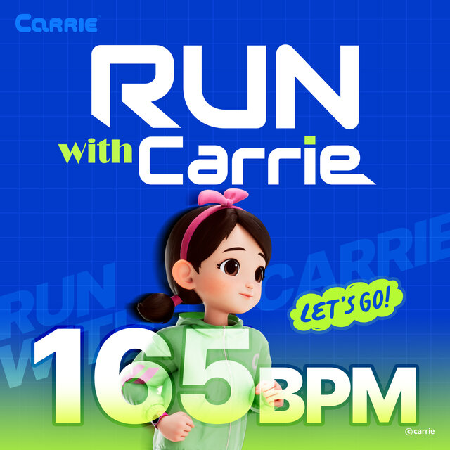Run With Carrie Mix 1 : 165BPM 60min Running Workout Mix Vol. 1