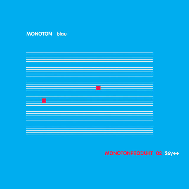 Blau - Monotonprodukt 02 26y++