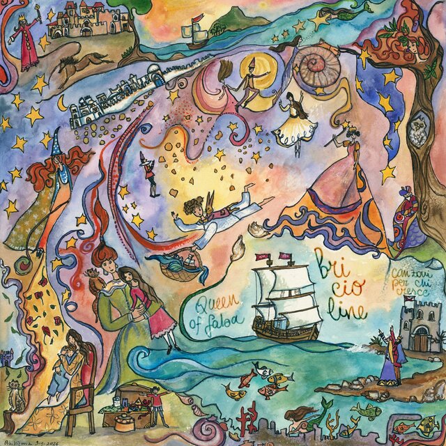 Cover art for album Bricioline (Canzoni per chi cresce) by Queen of Saba