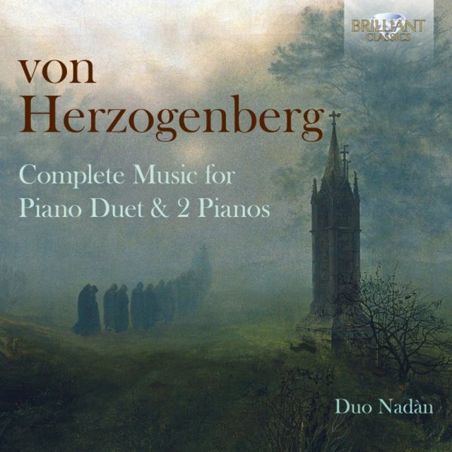 Cover art for album Von Herzogenberg: Complete Music for Piano Duet by Piano Duo Nadan