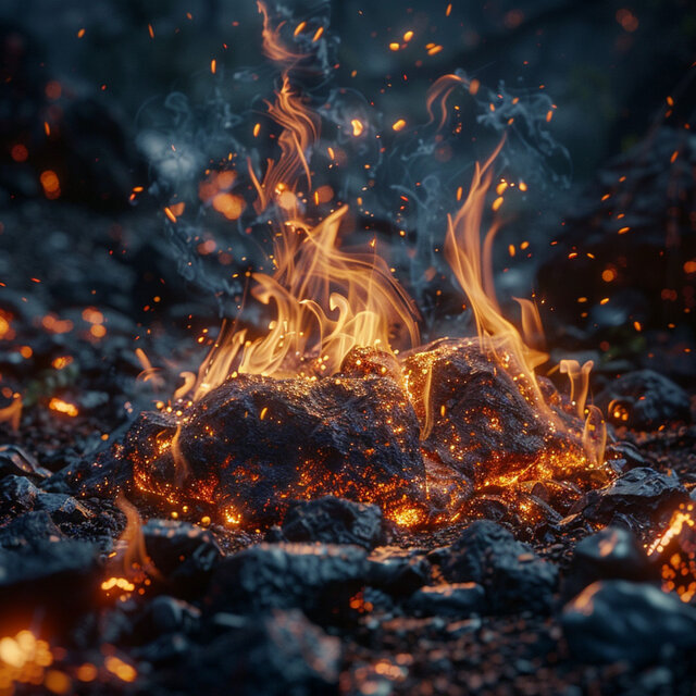 Warm Fire Massage: Soothing Sounds for Therapy