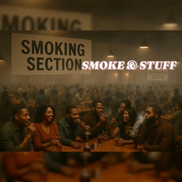 The smoking section