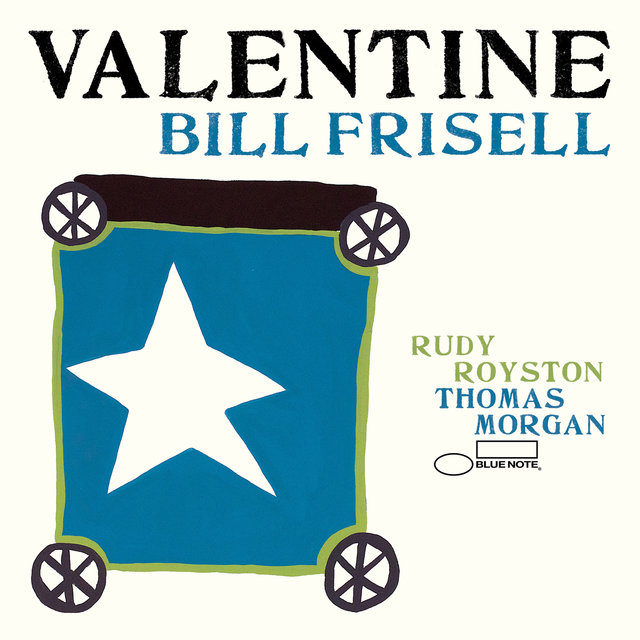 Cover art for album Valentine by Bill Frisell