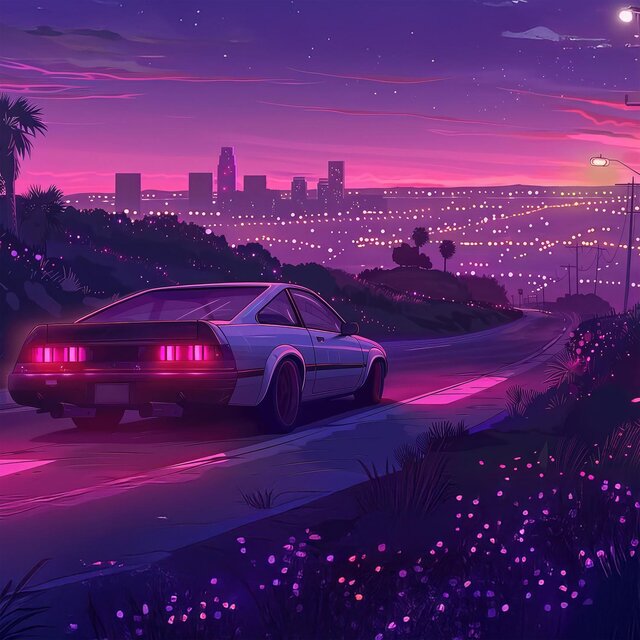Holographic Sunset Drive