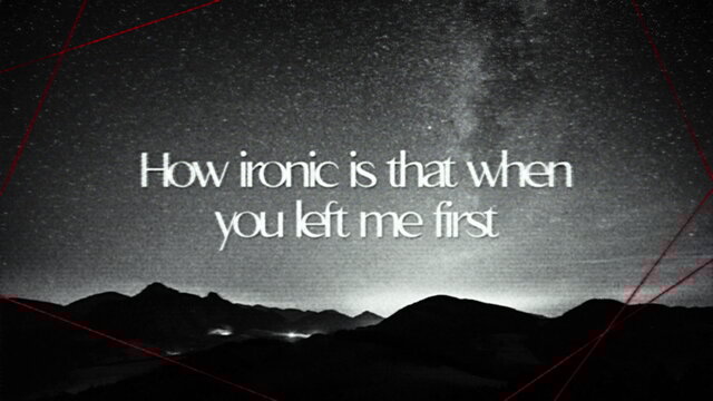 You Left Me First