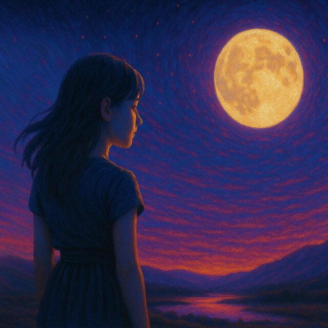 The Valley Beneath the Moon’s Gaze