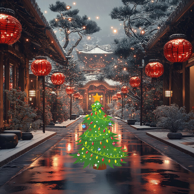 大阪のクリスマス
