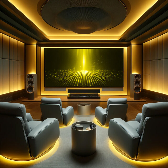 Yellow Noise Resonance