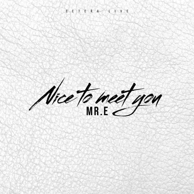 Nice to meet you