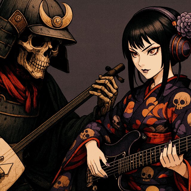 Shamisen chill rock BGM, Vol. 1