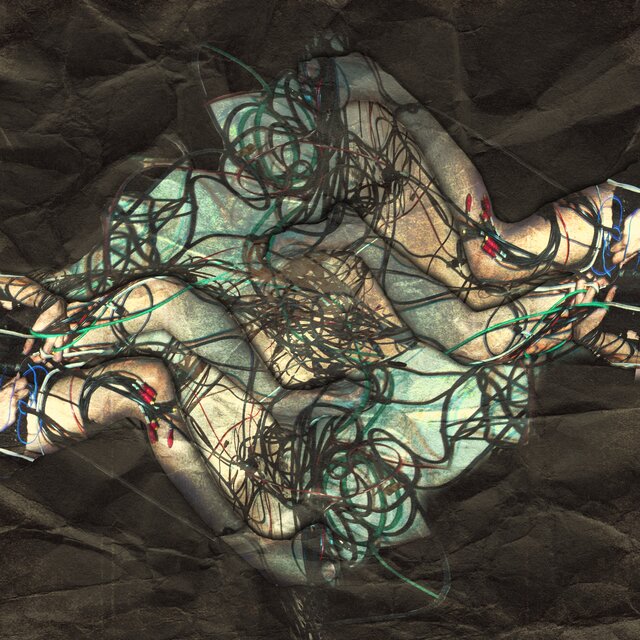 Cover art for album cadáveres / ablandar by Cyano