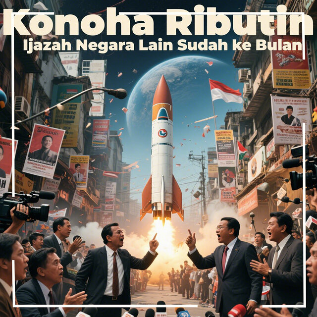 Konoha Ributin Ijazah Negara Lain Sudah Ke Bulan