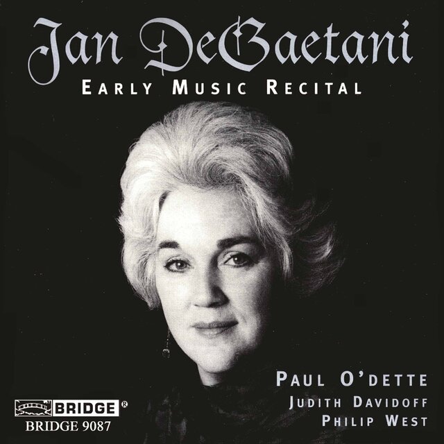 Jan DeGaetani in Concert, Vol. 4 (Live)
