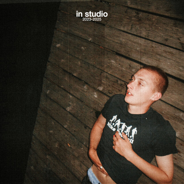 in studio